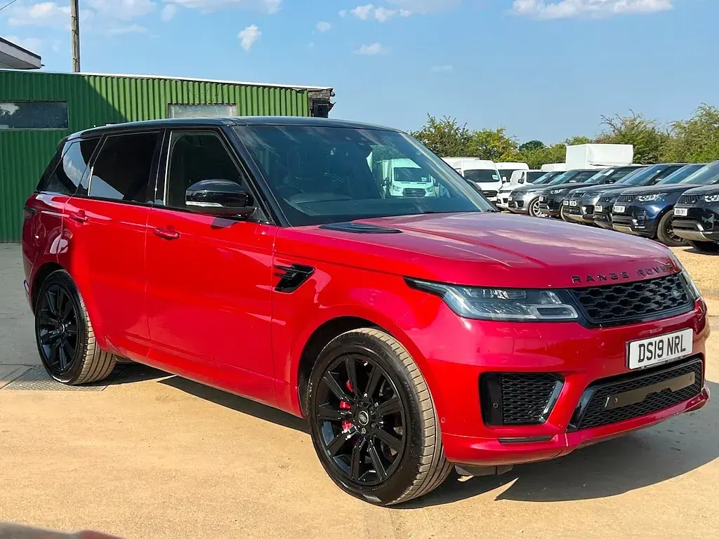Used Land Rover Range Rover Sport Autobiography Dynamic 404 HP (297 kW) 2019 Red SUV