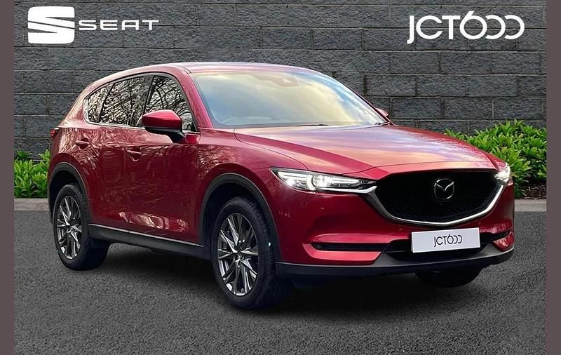 Red Used 2021 Mazda CX-5 Inclusive SUV | £16,584 (Fair price) - Image 1/4