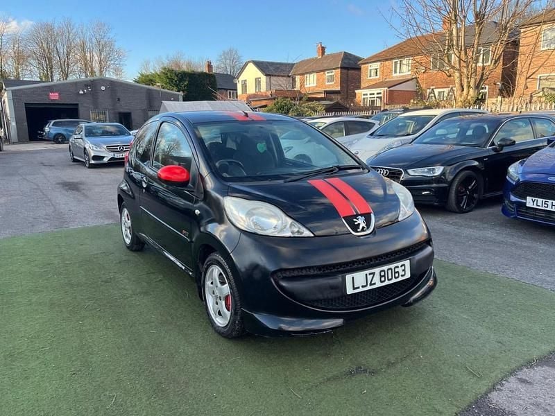 Used Peugeot 107 Sport 68 HP (50 kW) 2007 Black Hatchback