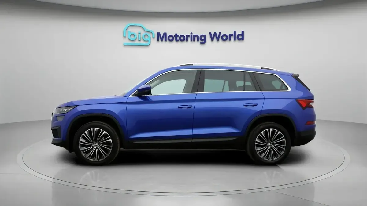 Used Skoda Kodiaq SE L Executive 150 HP (110 kW) 2023 Blue SUV