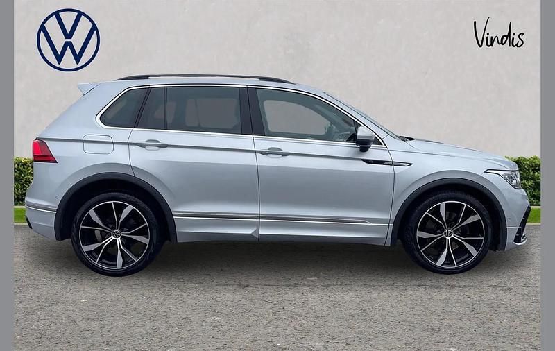 Used VW Tiguan R-line 200 HP (147 kW) 2021 Silver SUV