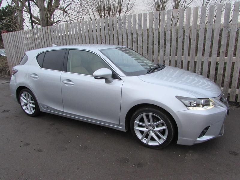 Used Lexus CT200h 2014 Silver Hatchback