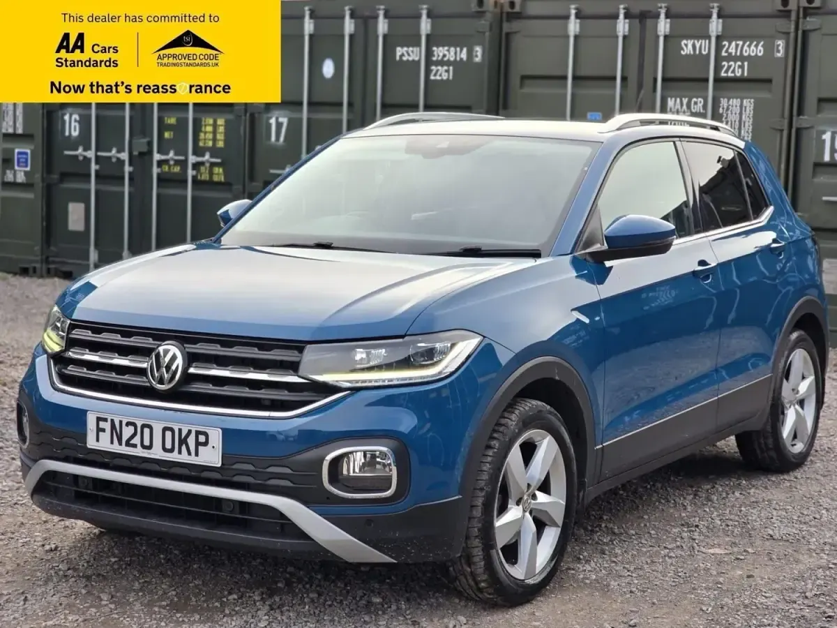 Używany VW T-Cross SEL 115 KM (84 kW) 2020 Niebieski SUV
