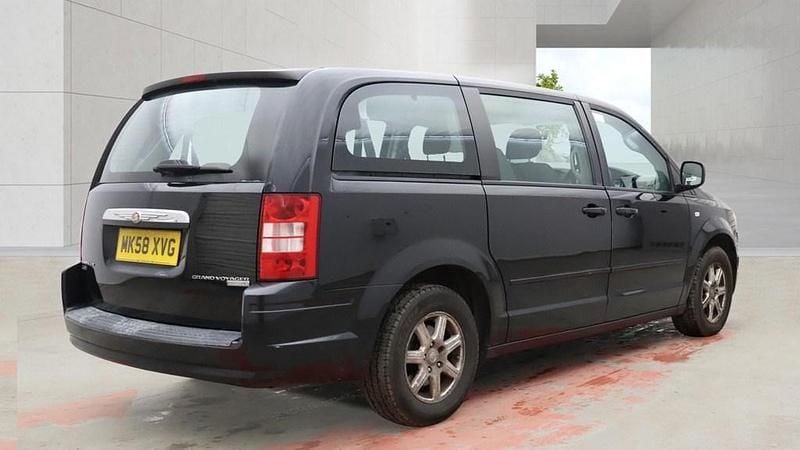Used Chrysler Grand Voyager 2008 Black MPV