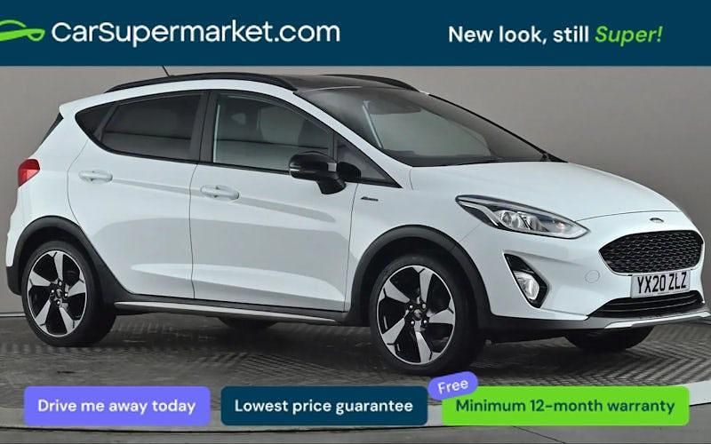 Used Ford Fiesta Active 101 HP (74 kW) 2019 White Hatchback