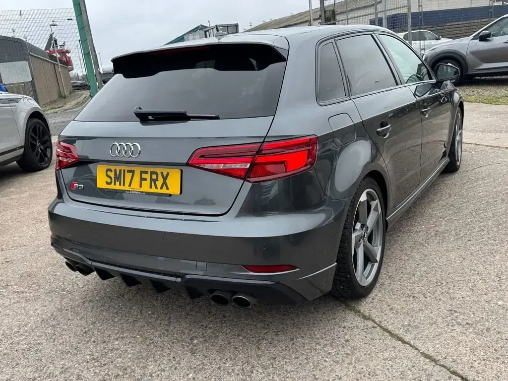 Used Audi S3 Sportback Black Edition 310 HP (228 kW) 2017 Grey Hatchback