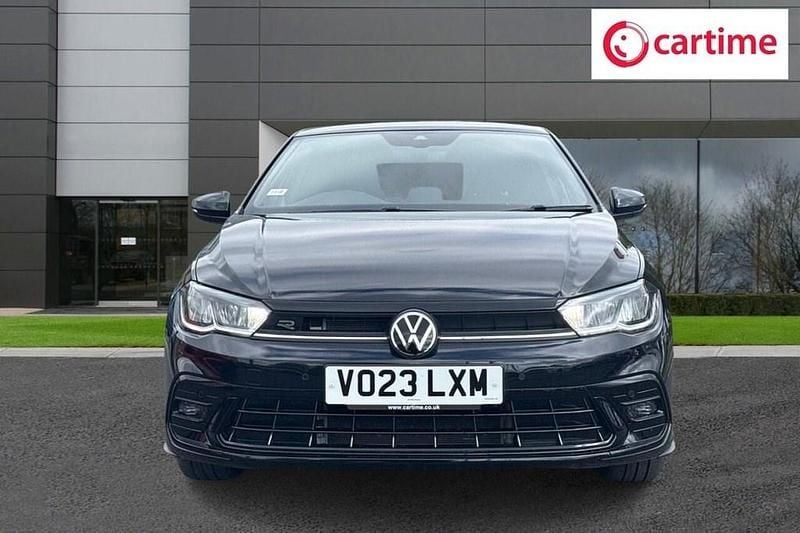 Used VW Polo R-line 95 HP (69 kW) 2023 Black Hatchback