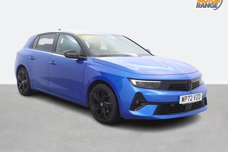 Used Vauxhall Astra GS Line 130 HP (95 kW) 2022 Blue Hatchback