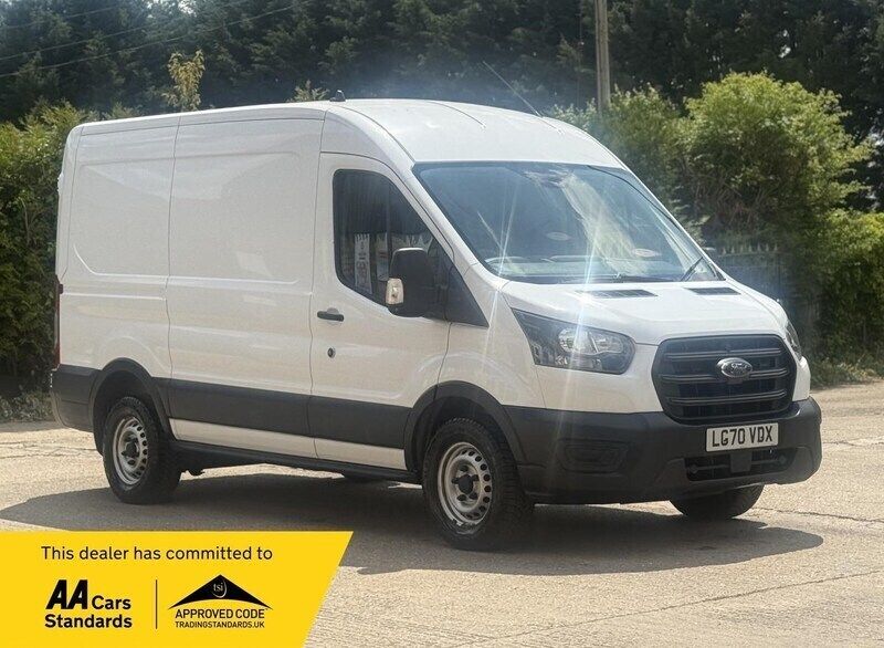 White Used 2020 Ford Transit S | £8,490 (Super price) - Image 1/2
