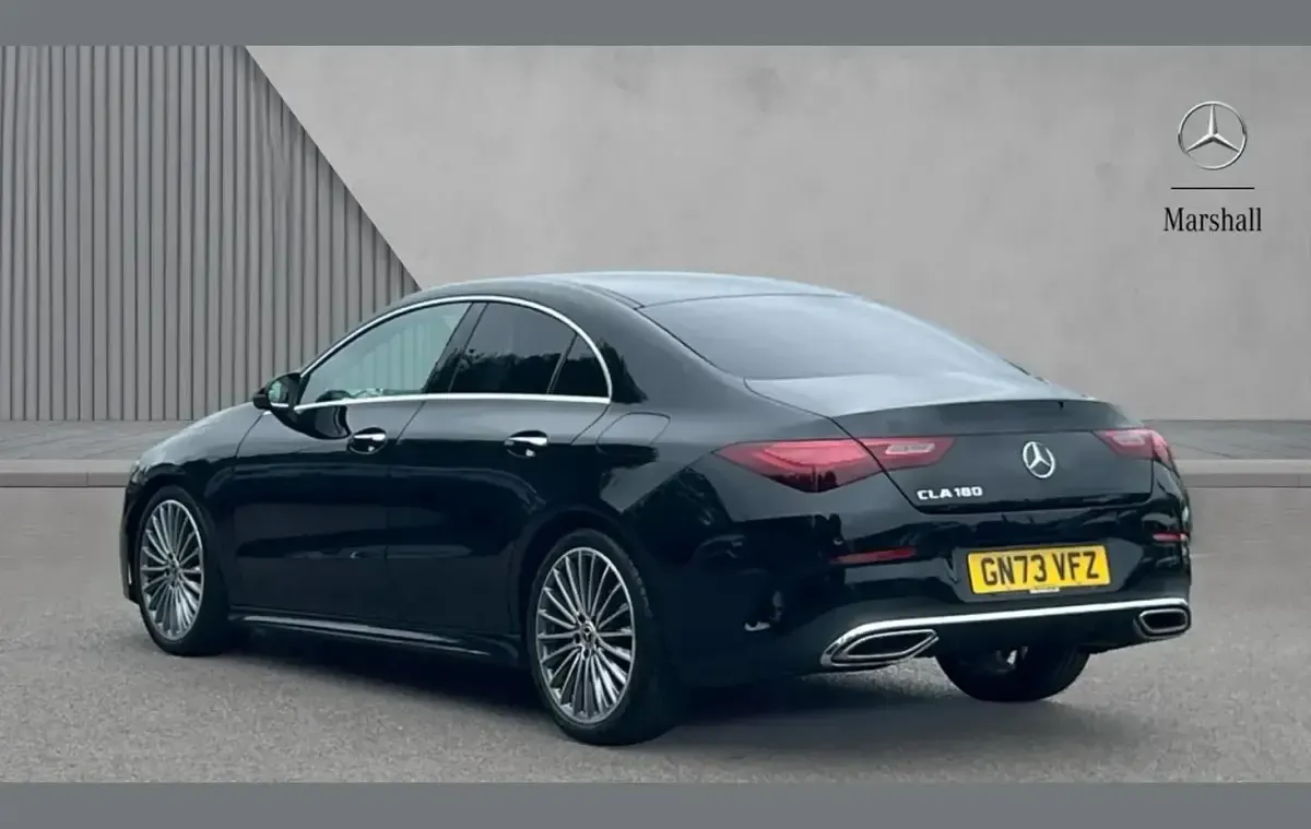 Used Mercedes CLA180 AMG Line Premium 134 HP (98 kW) 2023 Black Sedan