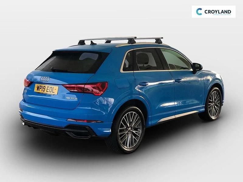 Used Audi Q3 S-Line 150 HP (110 kW) 2019 Blue SUV