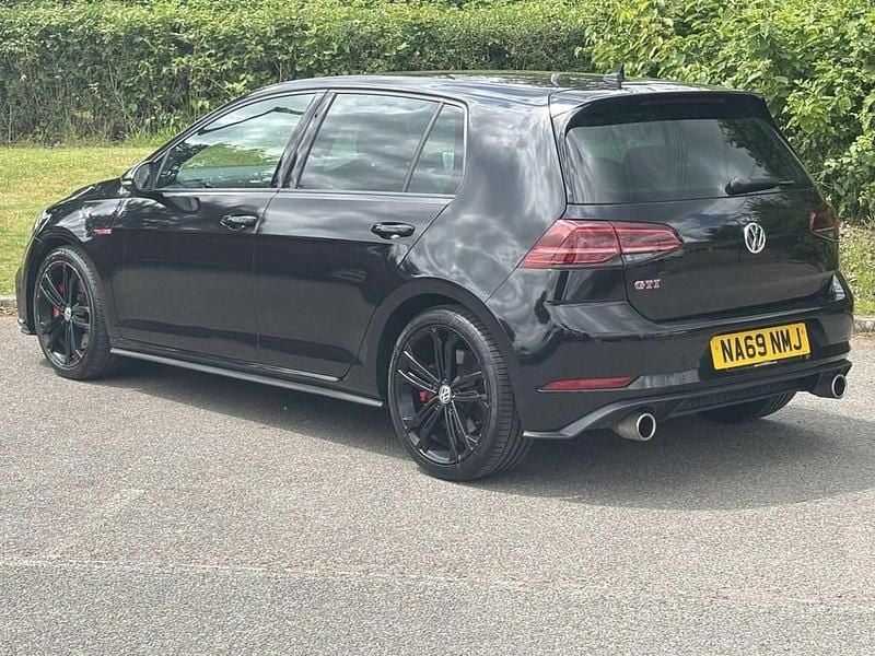 Used VW Golf VII GTI 245 HP (180 kW) 2020 Black Hatchback