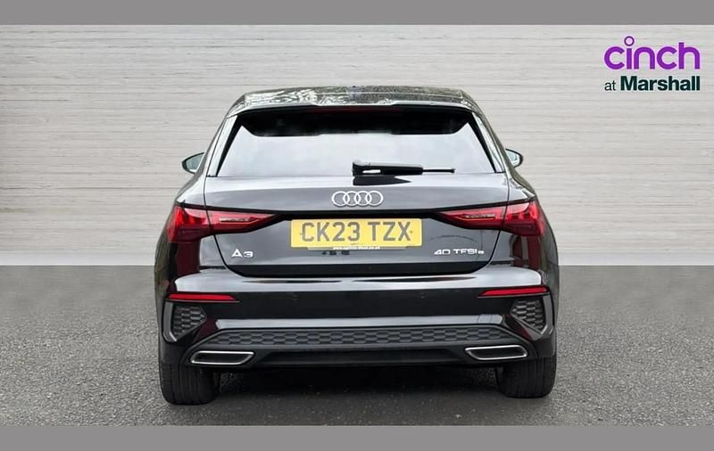 Used Audi A3 e-tron S-Line 200 HP (147 kW) 2023 Black Hatchback