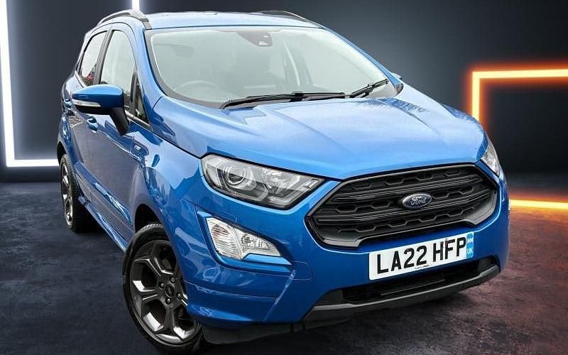 Used Ford Ecosport ST-Line 140 HP (102 kW) 2022 Blue SUV
