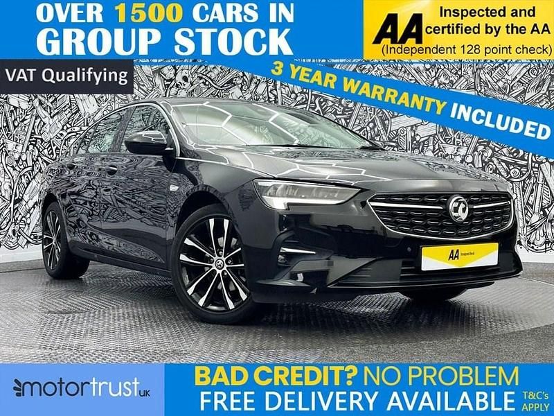 Used Vauxhall Insignia Edition 122 HP (89 kW) 2022 Black Hatchback