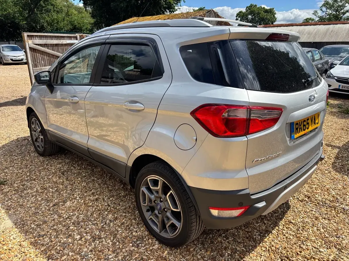 Used Ford Ecosport Titanium 125 HP (91 kW) 2015 Silver SUV
