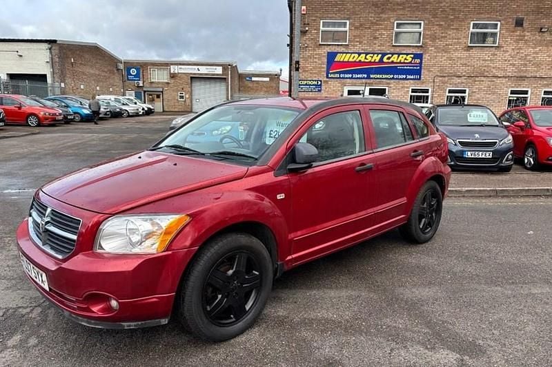 Used Dodge Caliber SXT 2007 Red Hatchback