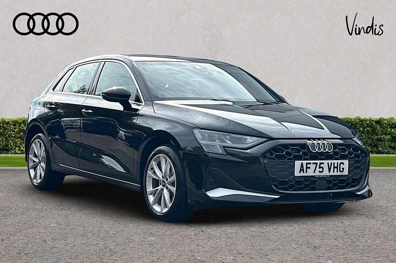 Black Used 2025 Audi A3 e-tron Sport Hatchback | £28,177 (Super price) - Image 1/4
