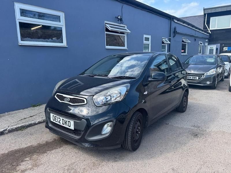 Black Used 2012 Kia Picanto Hatchback | £1,695 (Good price) - Image 1/4