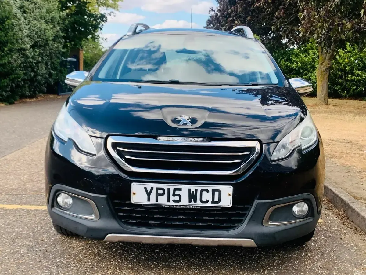 Used Peugeot 2008 Allure 92 HP (67 kW) 2015 Black SUV