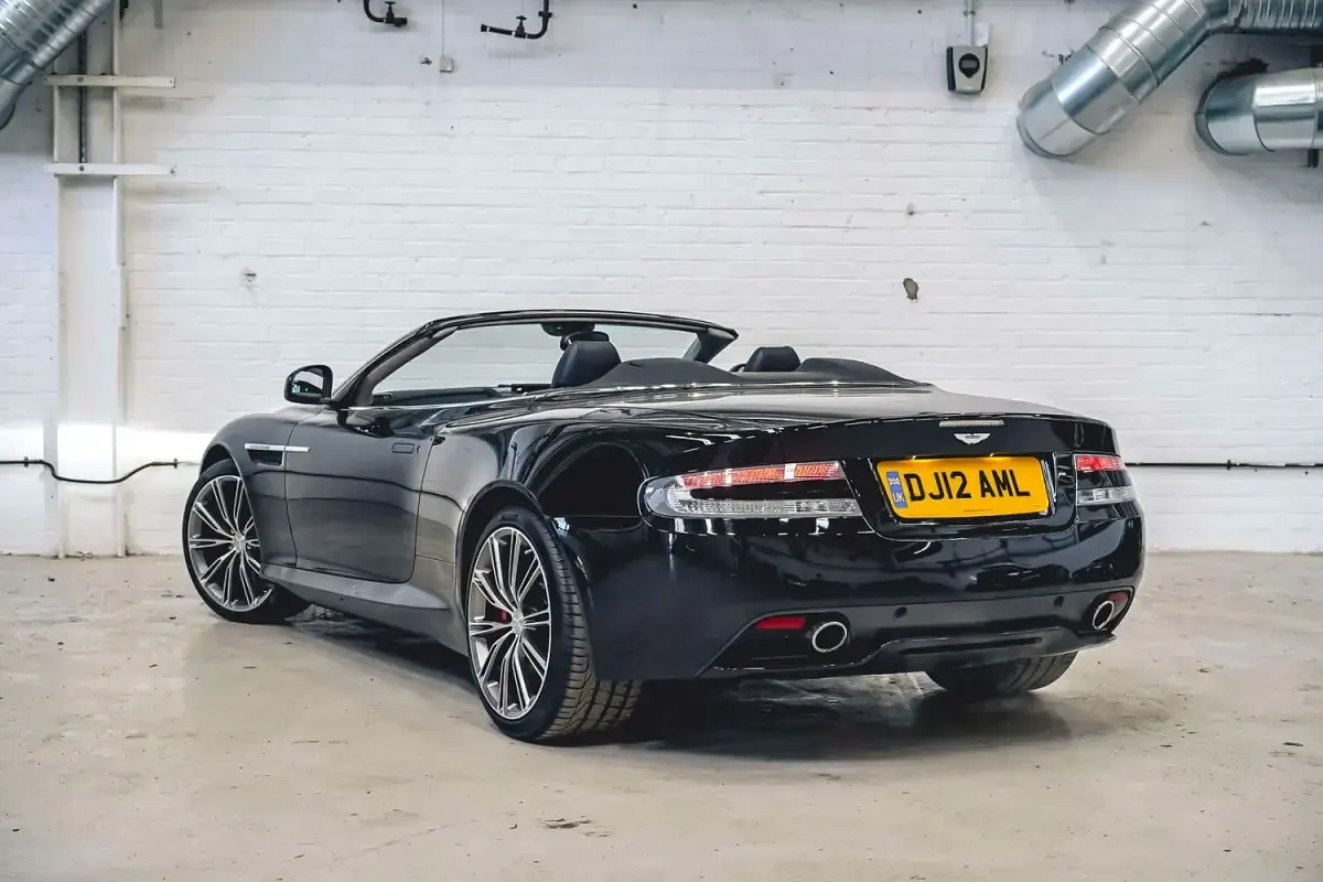 Used Aston Martin Virage 2012 Black Cabriolet