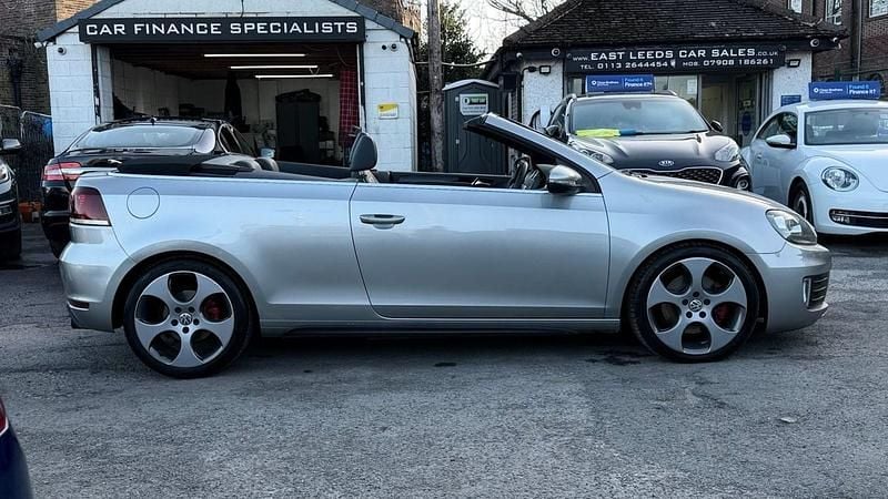 Used VW Golf Cabriolet GTI 210 HP (154 kW) 2013 Silver Cabriolet