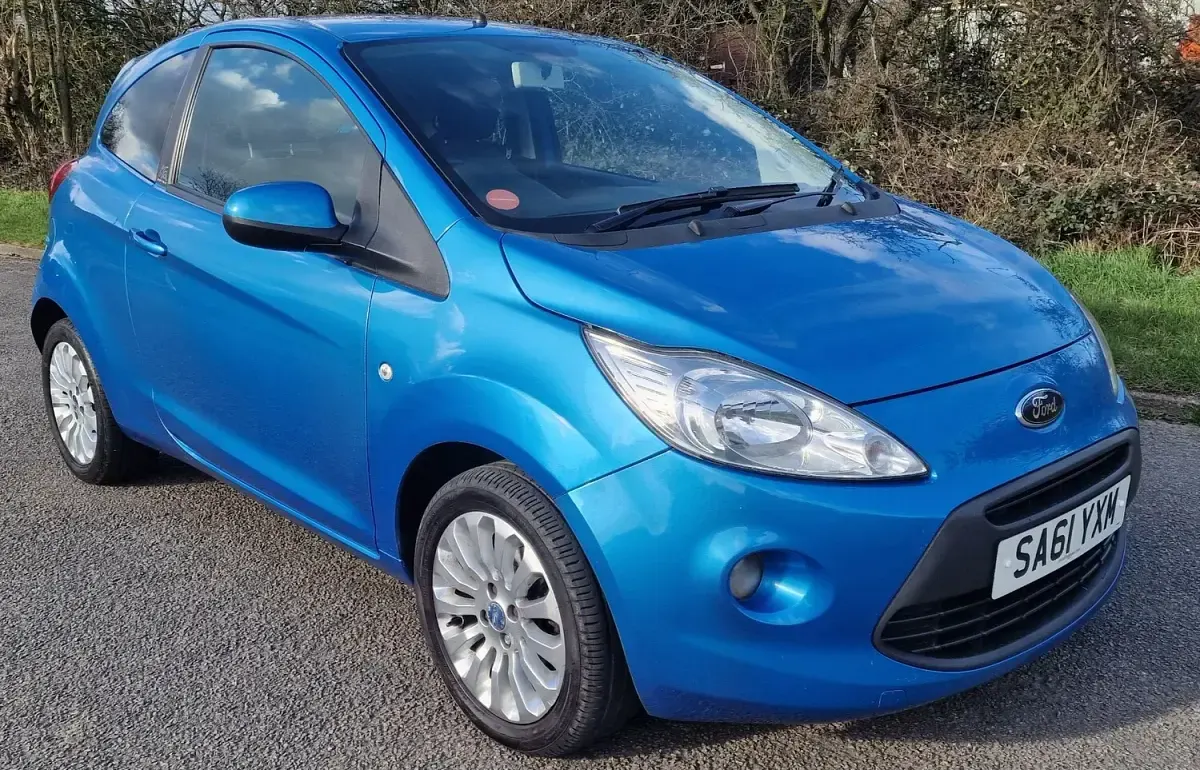 Used Ford Ka Zetec 69 HP (50 kW) 2011 Blue Hatchback
