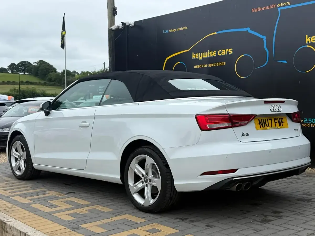 Used Audi A3 Cabriolet Sport 2017 White Cabriolet