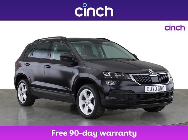 Black Used 2021 Skoda Karoq SE SUV | £14,899 (Fair price) - Image 1/3
