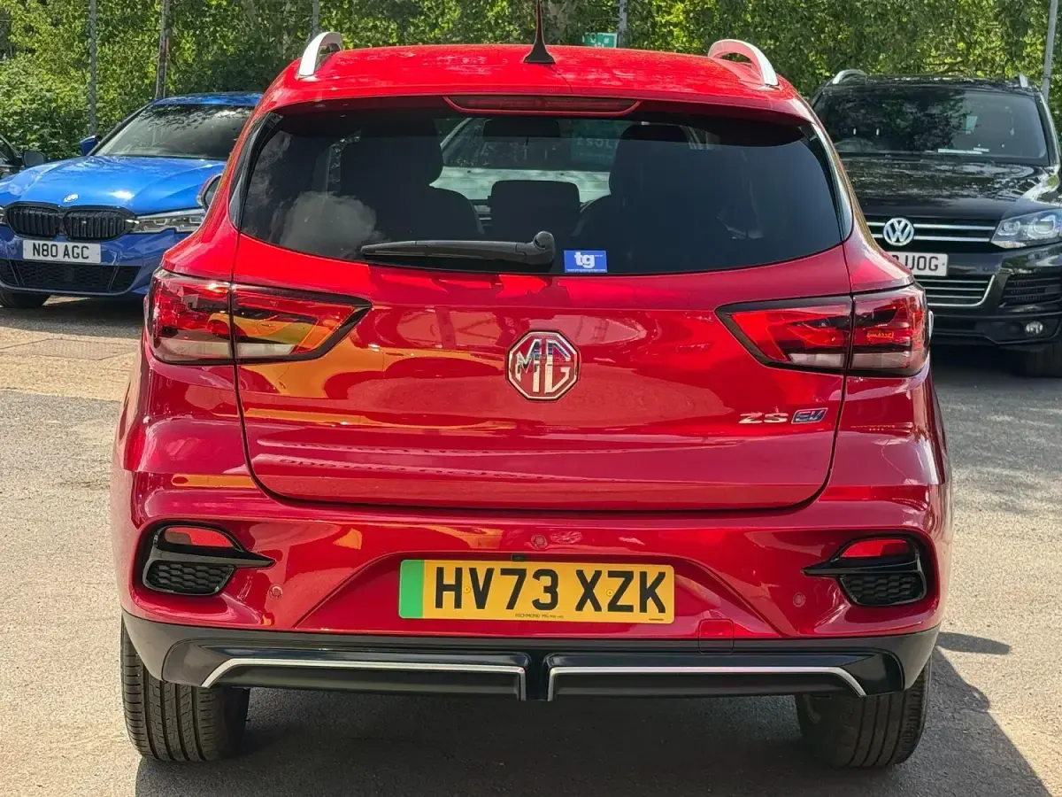 Used MG ZS Trophy Connect 130 kW (177 HP) 2023 Red SUV