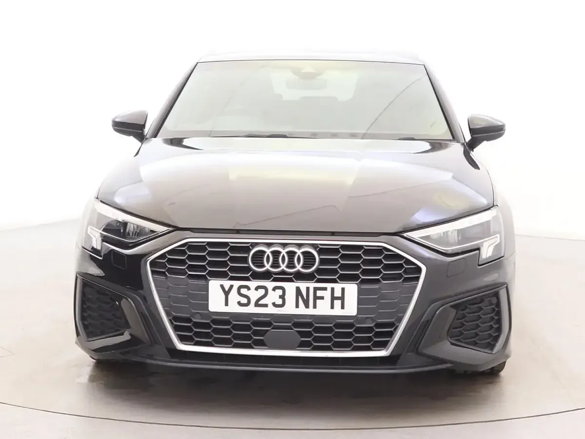 Used Audi A3 S-Line 110 HP (80 kW) 2023 Black Sedan