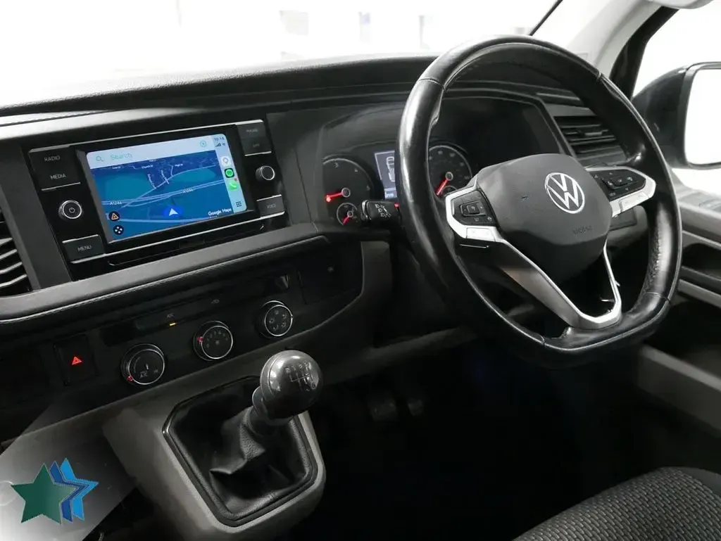 Used VW T6.1 Highline 150 HP (110 kW) 2022 Black Van