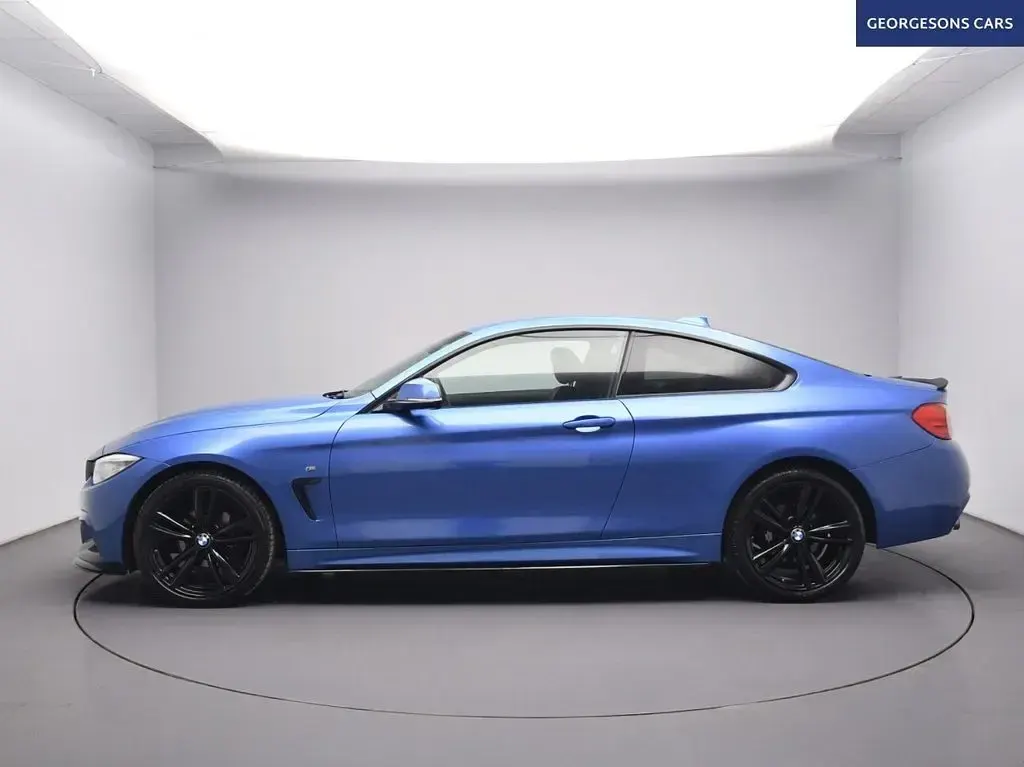 Used BMW 420 M Sport 184 HP (135 kW) 2014 Blue Coupe
