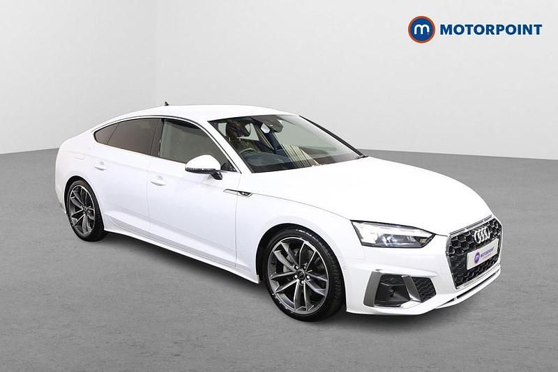White Used 2024 Audi A5 S-Line Coupe | £30,749 (Fair price) - Image 1/4