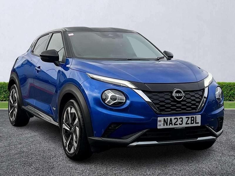 Blue Used 2023 Nissan Juke Tekna+ SUV | £20,595 (A bit pricey) - Image 1/4