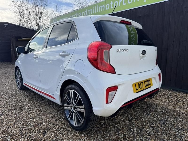 Used Kia Picanto GT-Line 66 HP (48 kW) 2017 White Hatchback