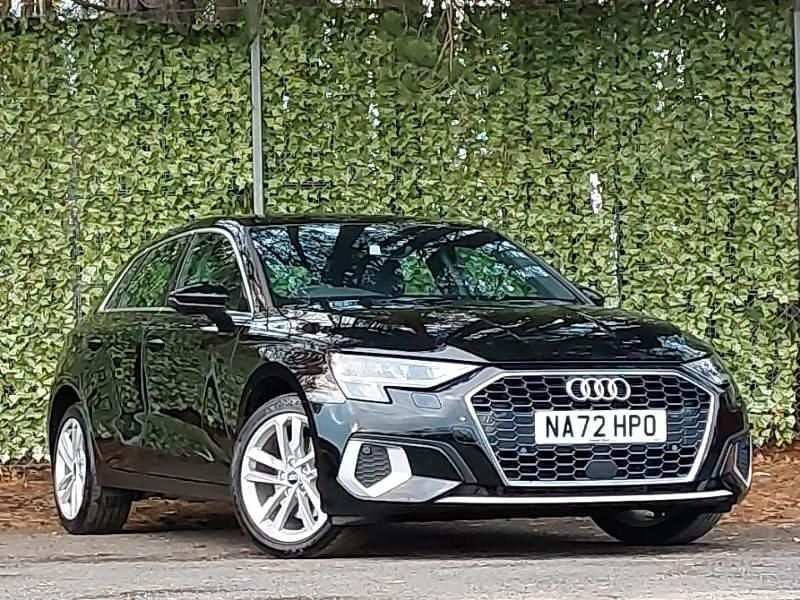 Black Used 2022 Audi A3 e-tron Sport Hatchback | £20,498 (Good price) - Image 1/4