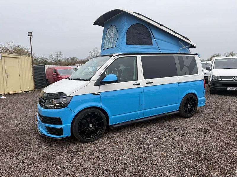 Used VW T6 Startline 102 HP (75 kW) 2018 White/blue Van