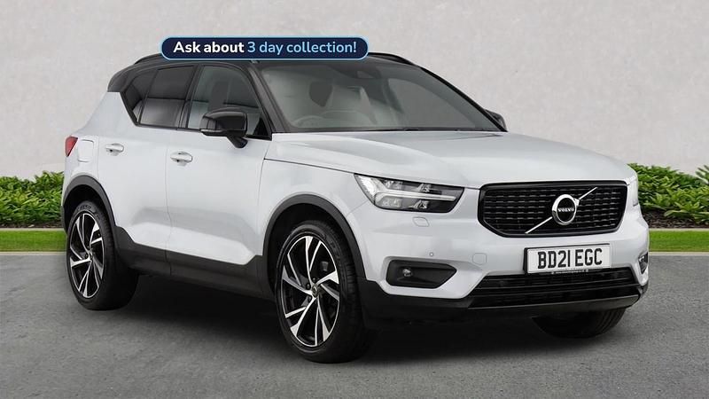 Silver Used 2021 Volvo XC40 R-Design Pro SUV | £24,249 (Fair price) - Image 1/4