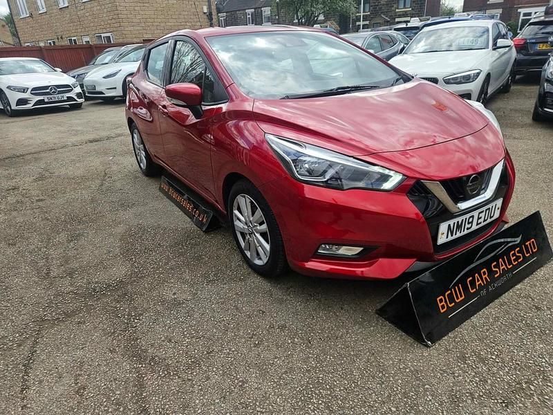Used Nissan Micra Acenta 2019 Red Hatchback