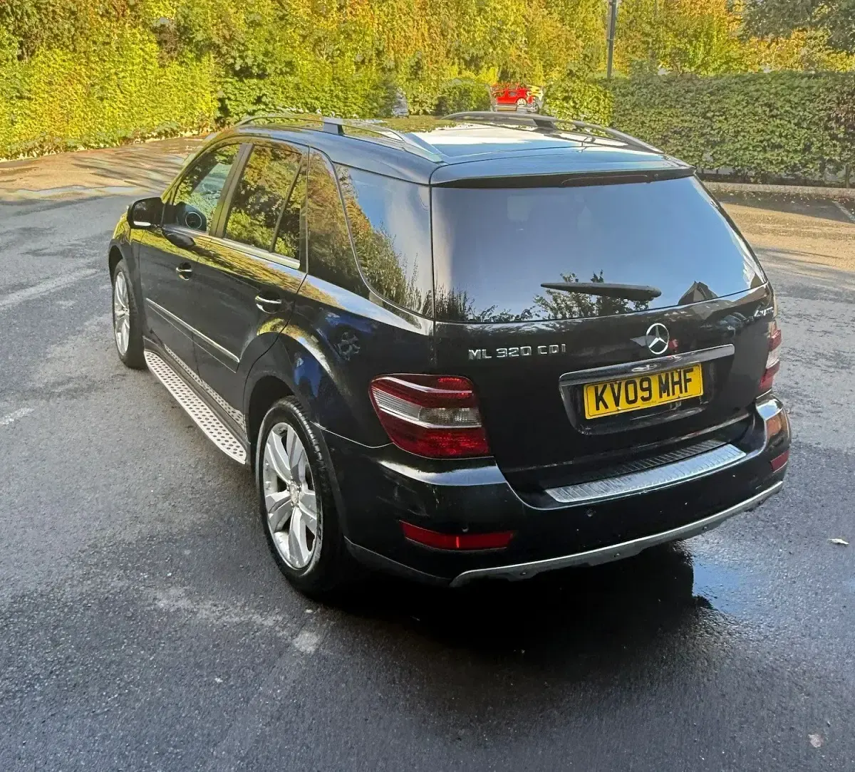 Usado Mercedes ML320 2009 Preto SUV