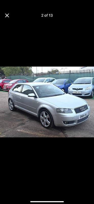 Used Audi A3 Sport 140 HP (102 kW) 2004 Silver Hatchback