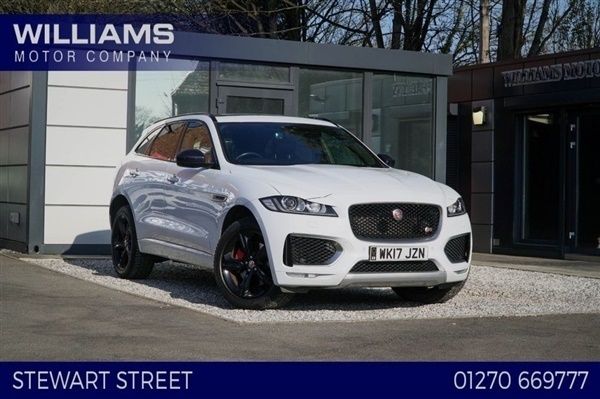 White Used 2017 Jaguar F-Pace S SUV | £16,990 (Good price) - Image 1/1