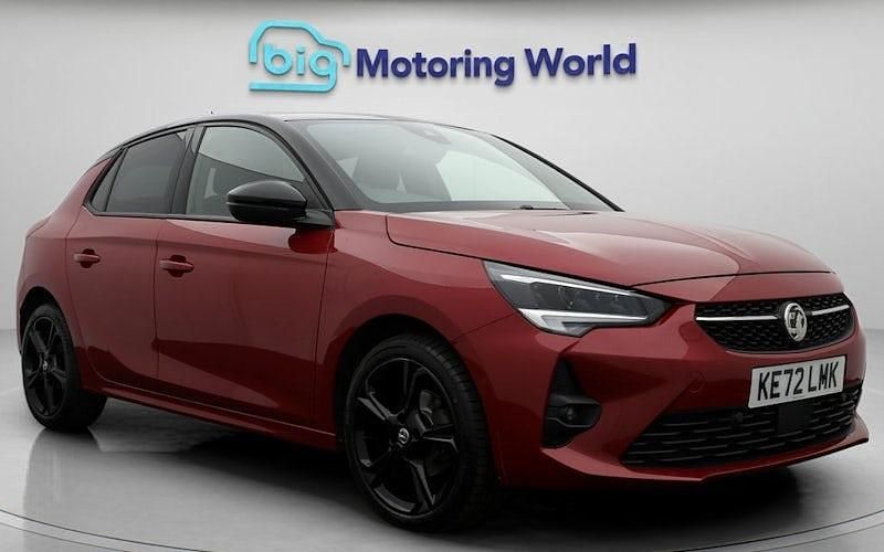Used Vauxhall Corsa 75 HP (55 kW) 2023 Red Hatchback