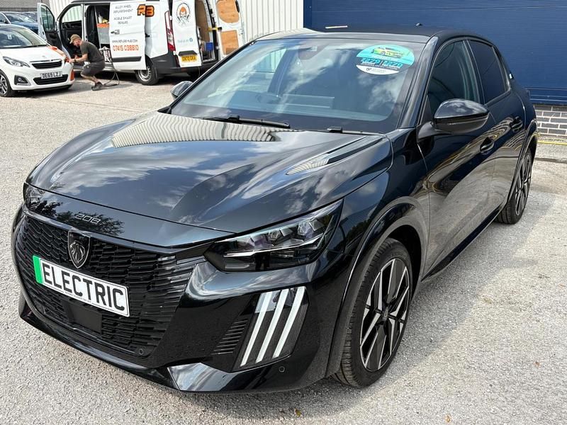 Black New 2025 Peugeot e-208 GT Hatchback | £26,460 (Super price) - Image 1/4