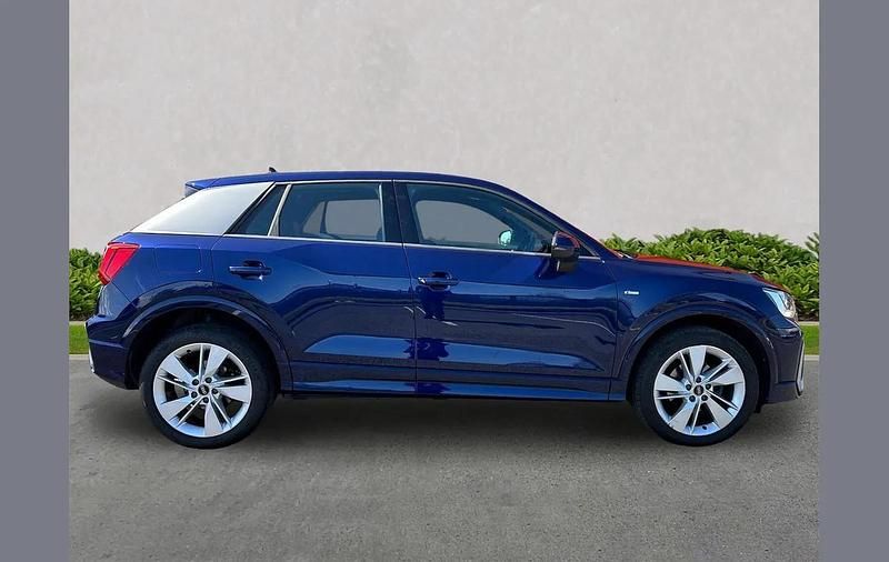 Begagnad Audi Q2 S-Line 147 HK (108 kW) 2023 Blå SUV