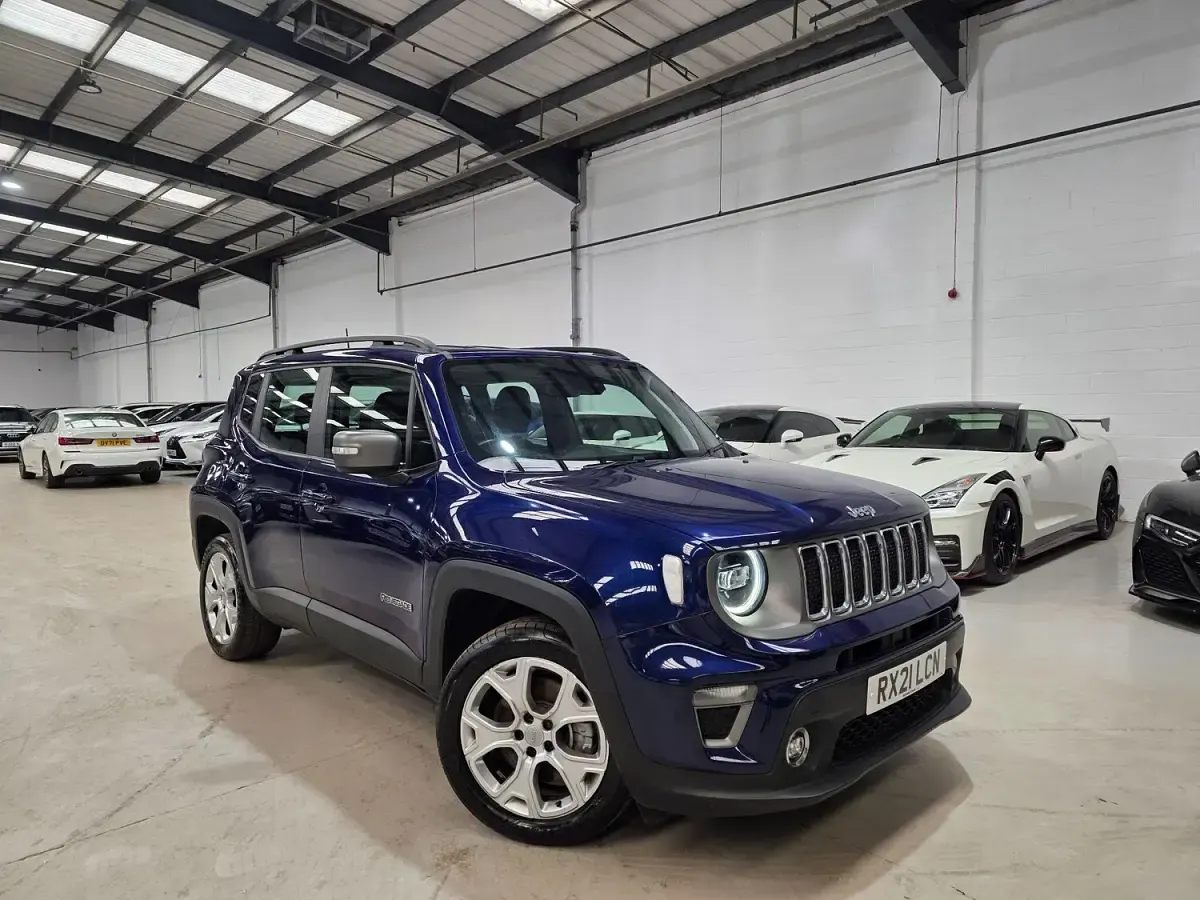 Used Jeep Renegade Limited 2021 Blue SUV