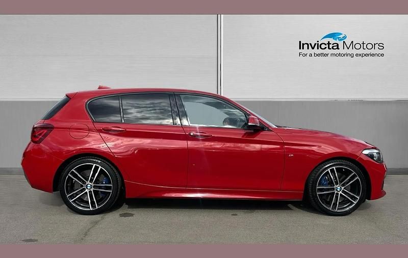 Used BMW 118 M Sport 136 HP (100 kW) 2019 Red Hatchback