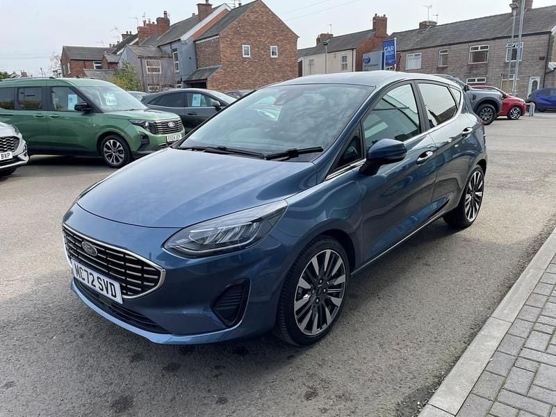Used Ford Fiesta Titanium X 2023 Blue Hatchback