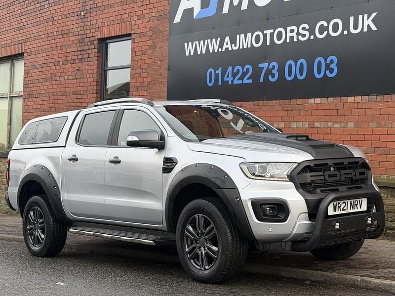 Used Ford Ranger Wildtrack 210 HP (154 kW) 2021 Silver Pickup